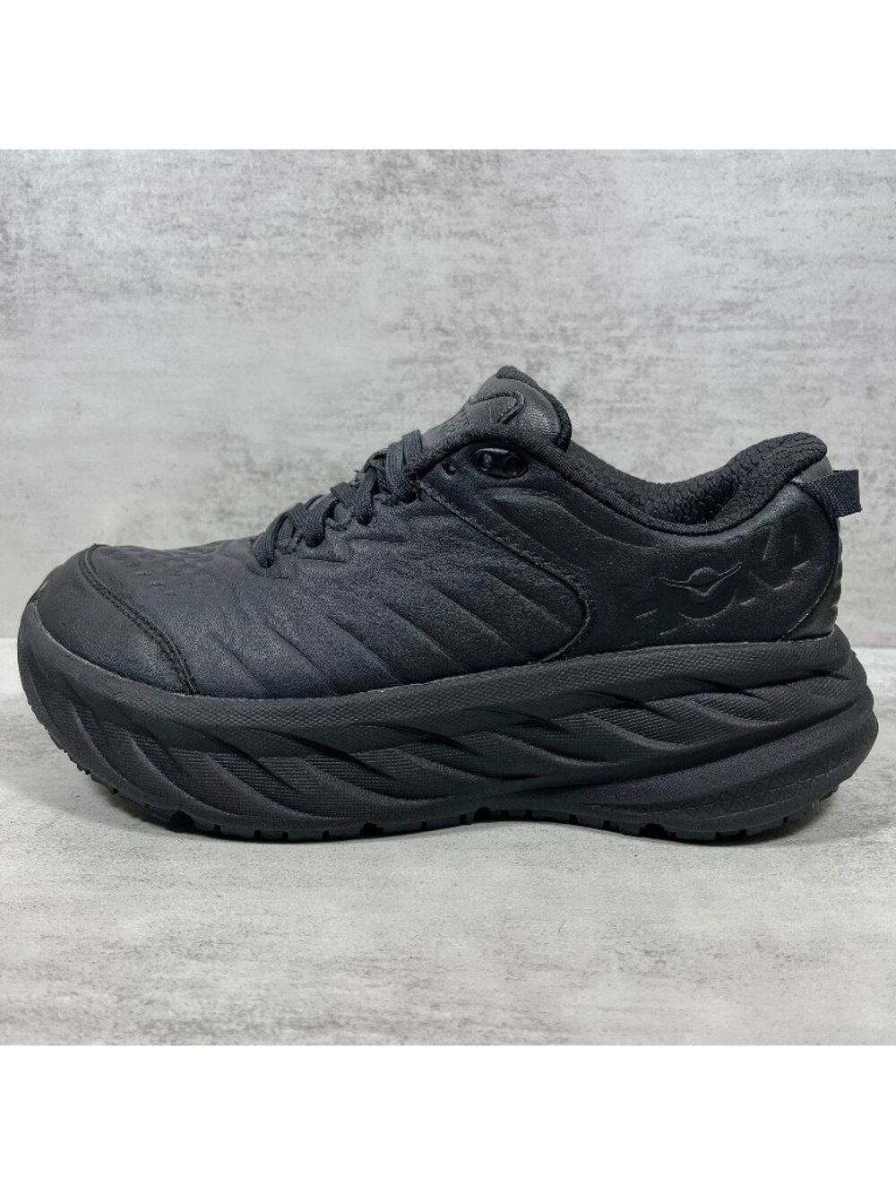 Hoka One One Bondi SR Slip Resistant Shoes - Women's Size 7.5 - Black